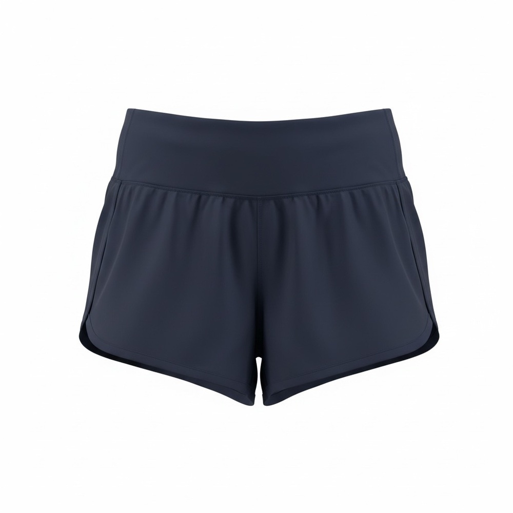 Gym Rainbow Navy Blue Athletic Running Shorts Women’s XL NWT